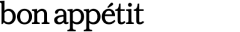 Bon Appetit logo